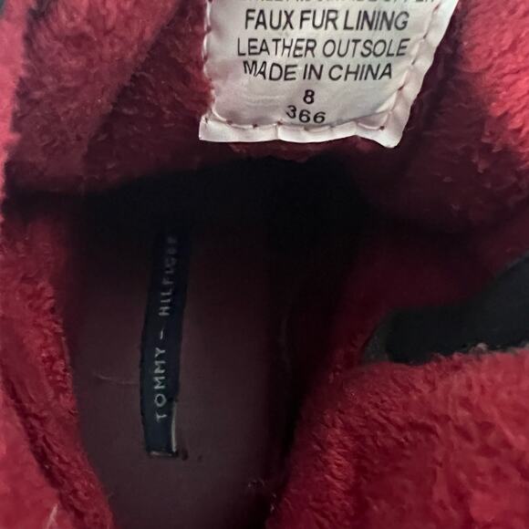 Tommy Hilfiger Women's Rain Duck Boots Black and Gray Size 8 - Picture 4 of 9